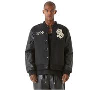 9N1M SENSE Veste mi-saison noir / blanc, Taille XS