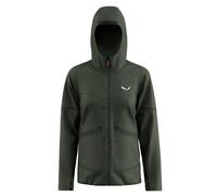 Salewa - Women's Puez Hemp/DST 2/1 Hybrid Jacket - Veste de loisirs - 42 - dark olive