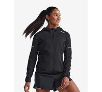 Veste à capuche 2XU Aero noir pur femme - S