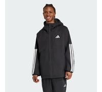 Adidas Veste de survêtement à capuche Essentials 3-Stripes climaproof Noir XL