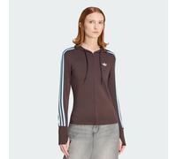 Veste À CAPUCHE À FERMETURE ZIPPÉE TRÈFLE Aurora Coffee M