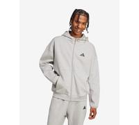 Adidas Future Icons Small Logo Full Zip Sweatshirt Gris L / Regular Homme