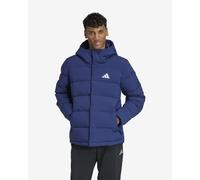 Veste à capuche adidas Helionic CLIMAWARM bleu foncé - XS