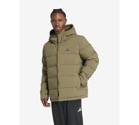 Veste à capuche adidas Helionic CLIMAWARM vert kaki - XS