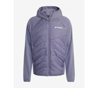 adidas Homme Terrex Multi CLIMAWARM Insulated Hybrid Hooded Jacket, Preloved Violet, L