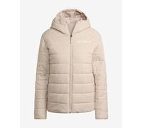 Veste à capuche adidas Terrex Multi Essentials CLIMAWARM Isolée marron clair femme - XL