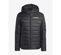 adidas Homme Terrex Multi Essentials CLIMAWARM Insulated Hooded Jacket, Black, L