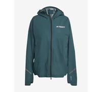 Veste à capuche adidas Terrex Xperior 2.5 Layer Light CLIMAPROOF bleu turquoise femme - XL