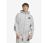 Veste à capuche adidas Z.N.E. New gris clair noir - L
