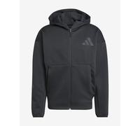 ADIDAS SPORTSWEAR Veste de survêtement 'Z.N.E.' gris foncé / noir, Taille S