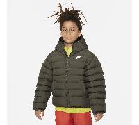 Veste à capuche ample Nike Lightweight Synthetic Fill pour ado Cargo Khaki/Cargo Khaki/Blanc L