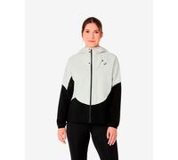 Veste à capuche ASICS Metarun Legend blanc noir femme - L
