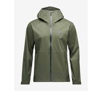 Veste à capuche Black Diamond Fineline Stretch vert foncé - XS