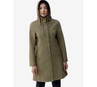 Veste à capuche Born Living Yoga Trench vert clair femme - L