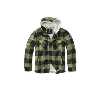 Veste à Capuche Brandit Lumber Noir/Vert OliveS Noir,Vert Olive