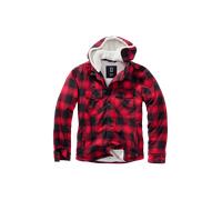 Veste à Capuche Brandit Lumber Rouge/NoirXL Rouge,Noir