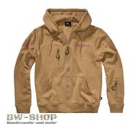 VESTE À CAPUCHE BRANDIT TACTICAL AVEC POCHES ET auto-agrippante ARMY SWEAT...