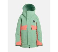 Veste à capuche Burton Ascutney 2L vert clair rose enfant - M