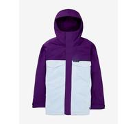 Veste à capuche Burton Covert 2.0 2L violet blanc - XL