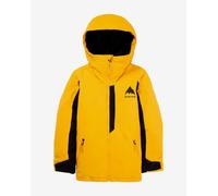 Veste à capuche Burton Hillslope jaune noir pour enfant - S