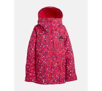 Veste à capuche Burton Hillslope rose vif enfant - S