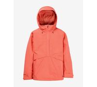Veste à capuche Burton Pillowline GORE-TEX 2L Anorak rose orangé femme - XS