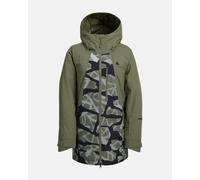 Veste à capuche Burton Reserve 2L Isolée vert kaki femme - XS