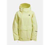 Veste à capuche Burton Reserve 2L Relaxed Anorak jaune acide femme - S