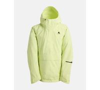 Veste à capuche Burton Reserve 2L Relaxed Anorak jaune acide - S