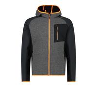 CMP, JACKET FIX HOOD, 34M2727, Dark Grey, 56, Man