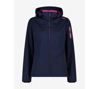 Veste à capuche CMP Light Softshell bleu nuit fuchsia femme - XXS