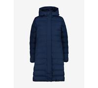 Veste à capuche CMP Long Padded Down bleu nuit femme - S