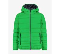 Veste à capuche CMP Padded Feel-Warm Flock vert vif garçon - 4