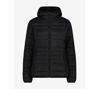 Veste à capuche CMP Quilted Dupont Sorona noir femme - XXS