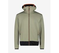 Veste à capuche CMP Stretch Performance Graphène vert frais - 50