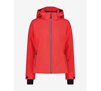 Veste à capuche CMP Twill Ski rouge corail femme - XS