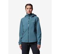 Veste à capuche Columbia Ampli-Dry II Shell bleu sarcelle femme - XL