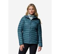 Veste à capuche Columbia Corelite Down bleu sarcelle femme - S