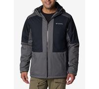 Columbia Point Park Insulated Jacket, Manteau Veste D'Hiver Homme, City Grey/Black, Taille L