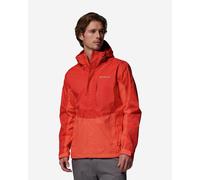 Veste à capuche Columbia Pouring Adventure III orange vif - S