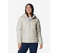Veste à capuche Columbia Powder Lite II blanc beige femme - L