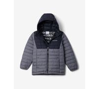 Veste à capuche Columbia Powder Lite II gris fumée garçon - XL