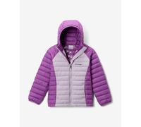 Veste à capuche Columbia Powder Lite II violet vif fille - S