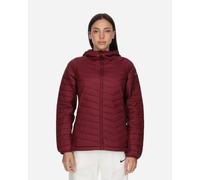 Veste à capuche Columbia Powder Pass II Hybrid rouge bordeaux femme - L