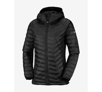 Columbia Femme Powder Pass Doudoune avec capuche, Black 010, M EU