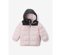 Columbia Puffect Hooded Jacket - Doudoune enfant Satin Pink / Black 2 ans