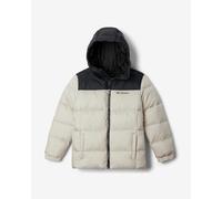Veste à capuche Columbia Puffect II blanc beige enfant - XXS