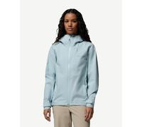 Columbia Veste à capuche imperméable Trailborne 2.5L Shell compactable Bleu Femme S