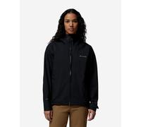 Veste à capuche Columbia Trailborne 2.5L Shell noire femme - S