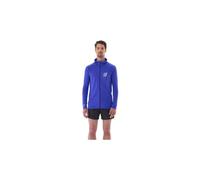 Veste a capuche compressport 3d thermo seamless bleu homme
